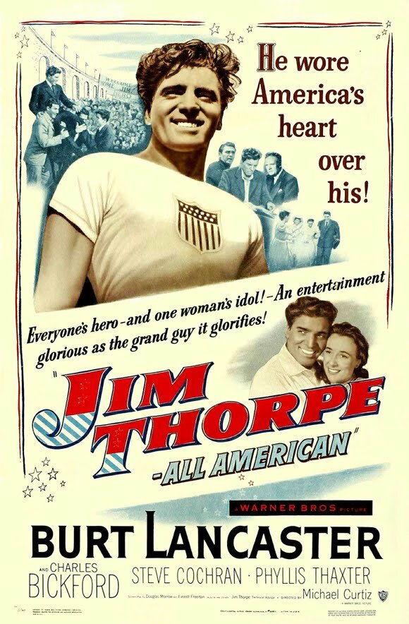Джим Торп: Настоящий американец (1951) постер
