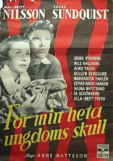 För min heta ungdoms skull (1952) постер