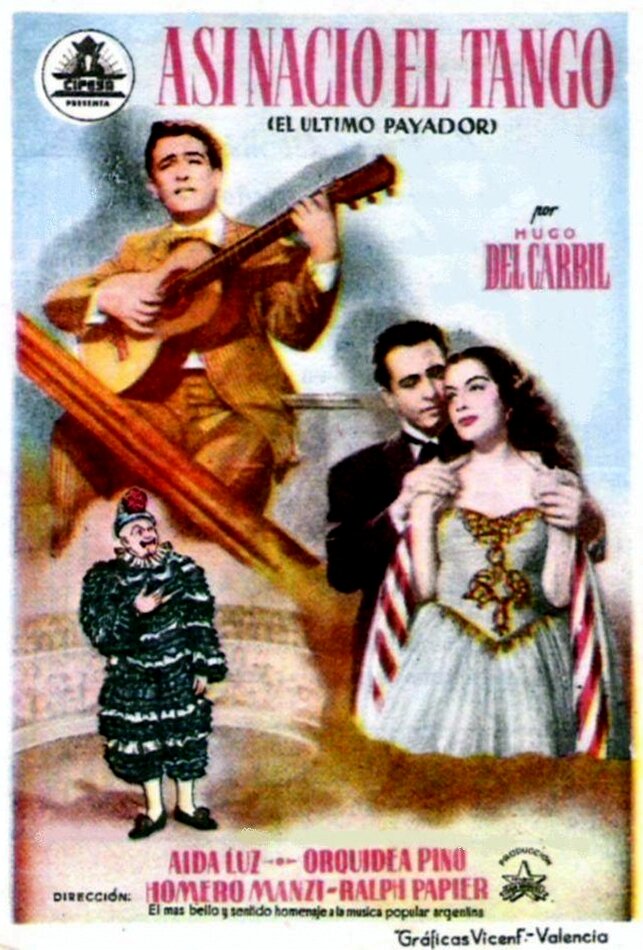 El último payador (1950) постер