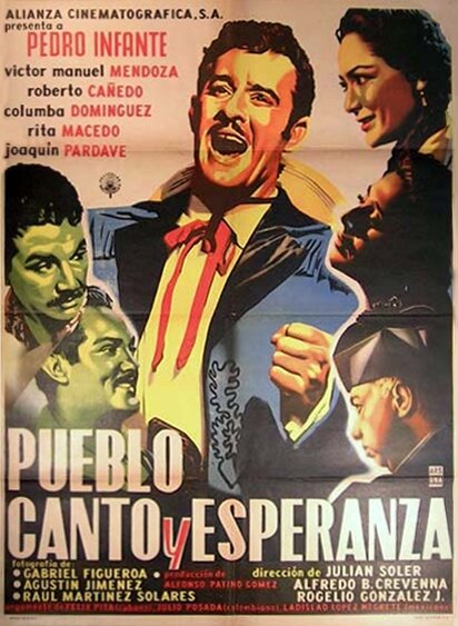 Pueblo, canto y esperanza (1956) постер