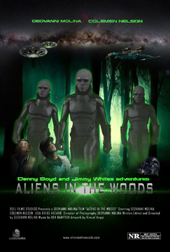 Aliens in the Woods (2021) постер
