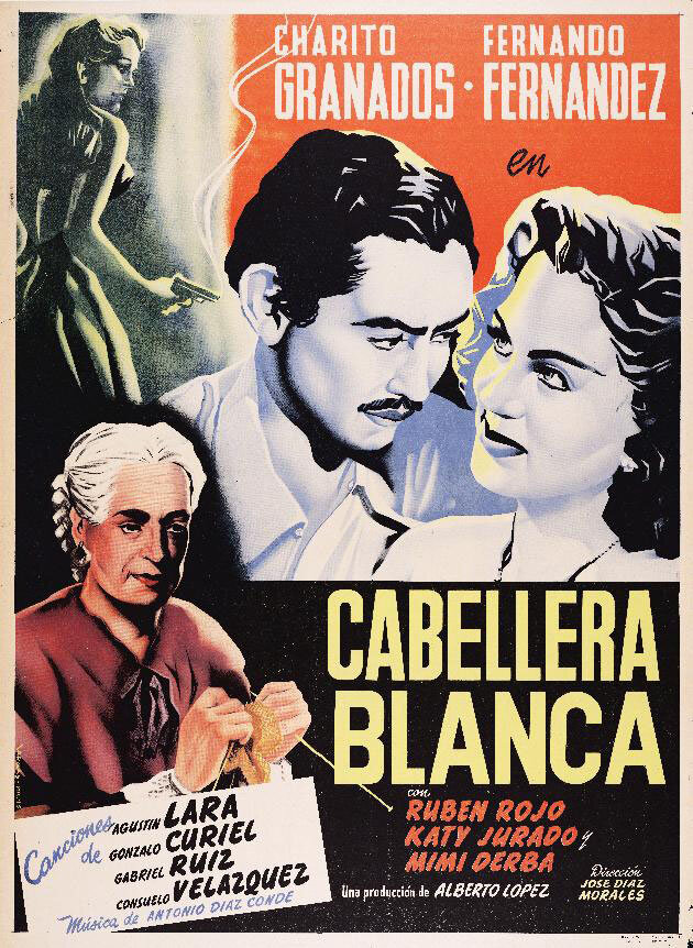 Cabellera blanca (1950) постер