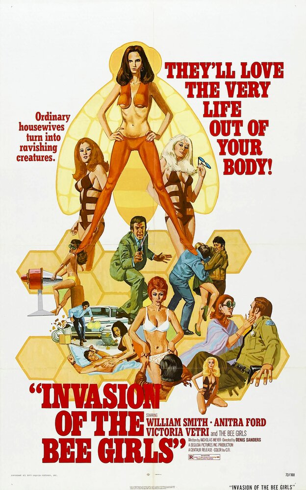 Вторжение девушек-пчел (1973) постер