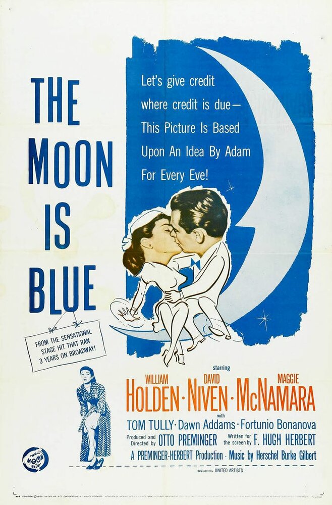 Синяя луна (1953) постер