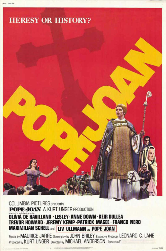 Папесса Иоанна (1972) постер
