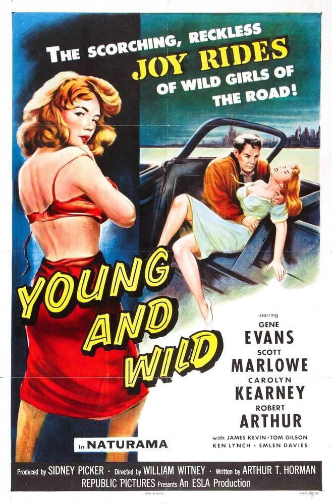 Young and Wild (1958) постер