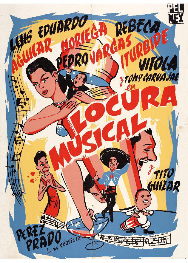 Locura musical (1958) постер