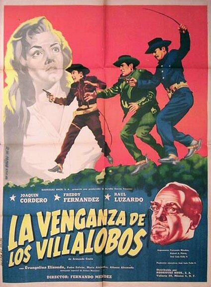 La venganza de los Villalobos (1955) постер