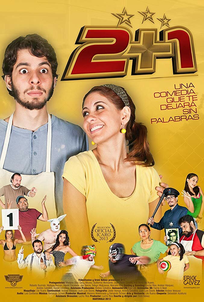 2+1 (2014) постер