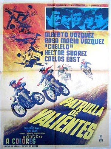 Patrulla de valientes (1968) постер