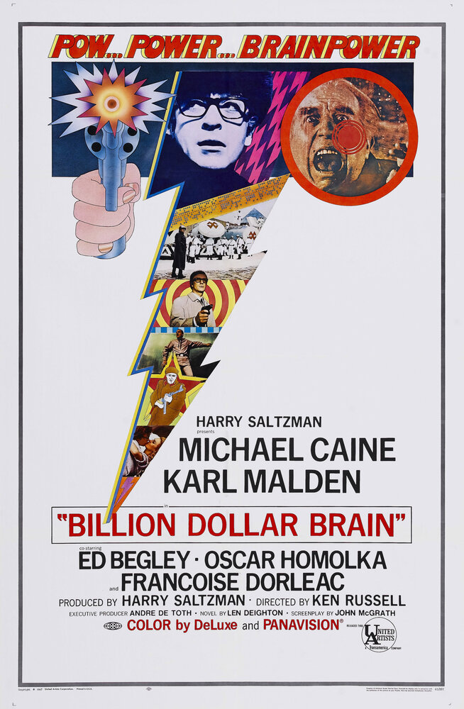 Мозг ценой в миллиард долларов (1967) постер