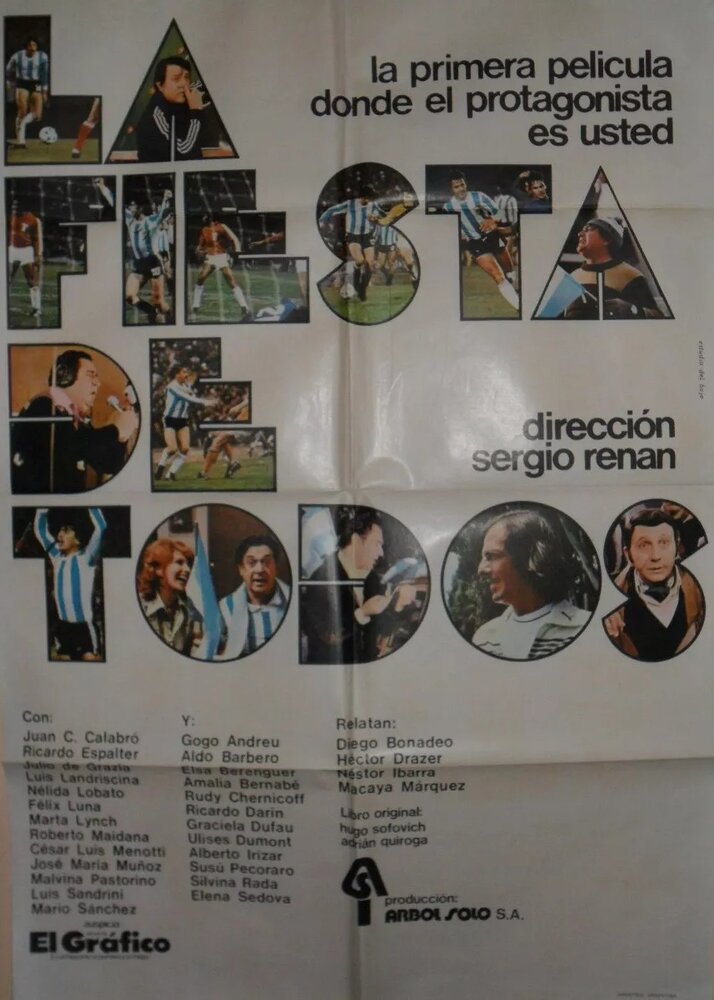 La fiesta de todos (1979) постер