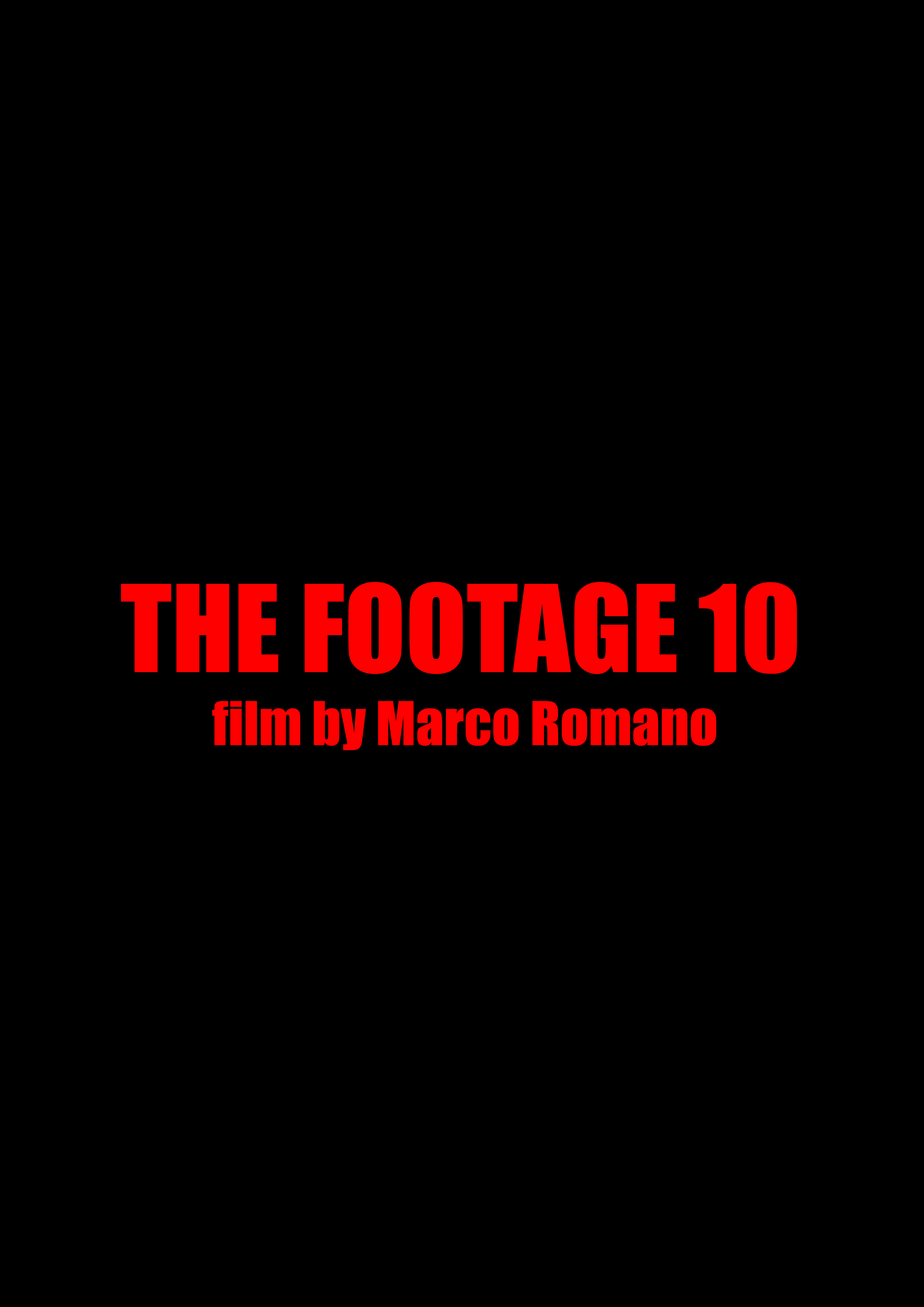 The Footage 10 (2016) постер