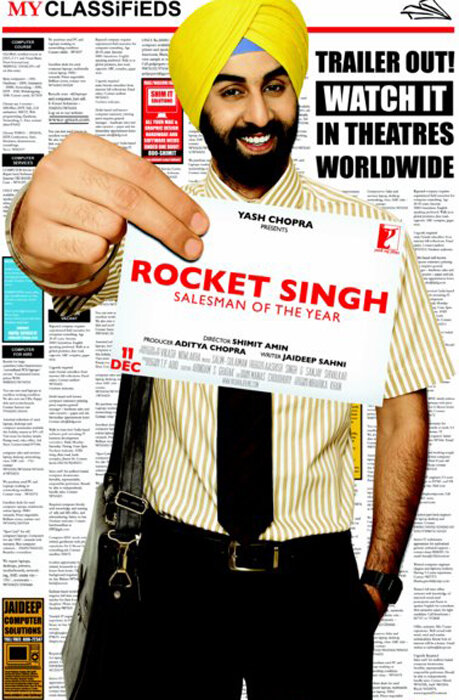 Рокет Сингх: Продавец года (2009) постер