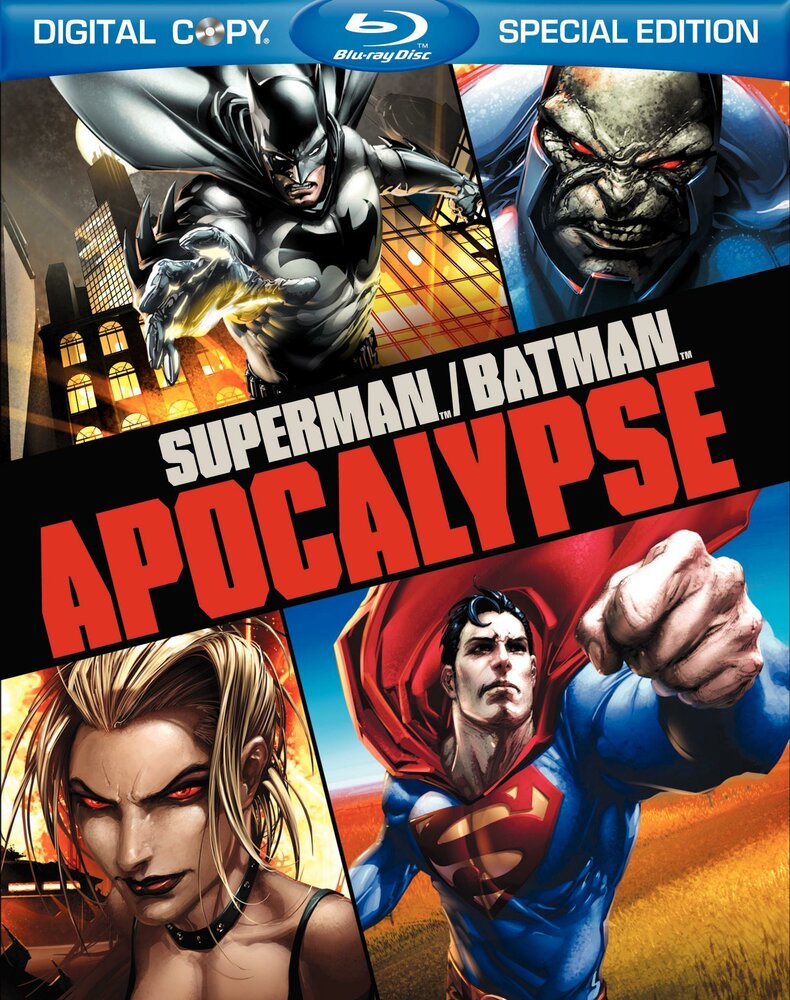 Супермен/Бэтмен: Апокалипсис (2010) постер