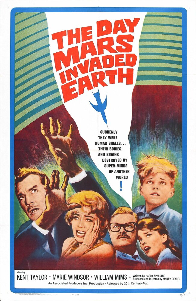 День, когда Марс напал на Землю (1962) постер