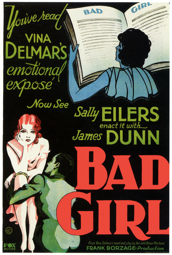 Плохая девчонка (1931) постер